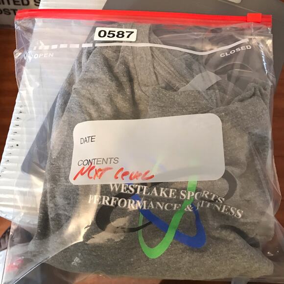 NEXT LEVEL T-Shirt Men's XL Gray Short Sleeved w/logo - Picture 7 of 7